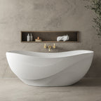 Victoria + Albert Seros 1800 Freestanding Bath - Gloss White - SE2-N-SW-NO