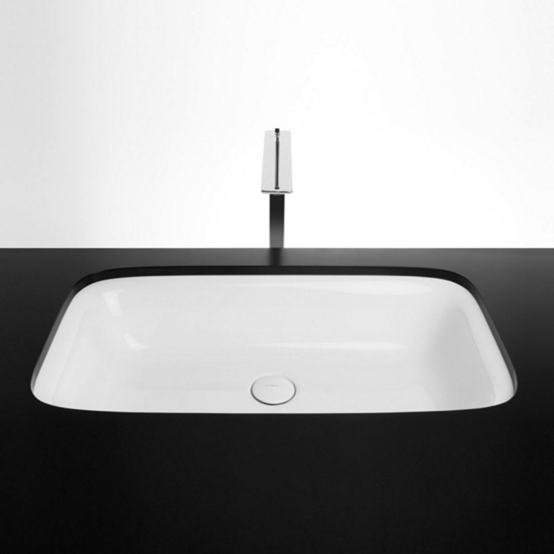 Studio Bagno Soul 2 Undercounter Basin - Matte White SOL08/MW