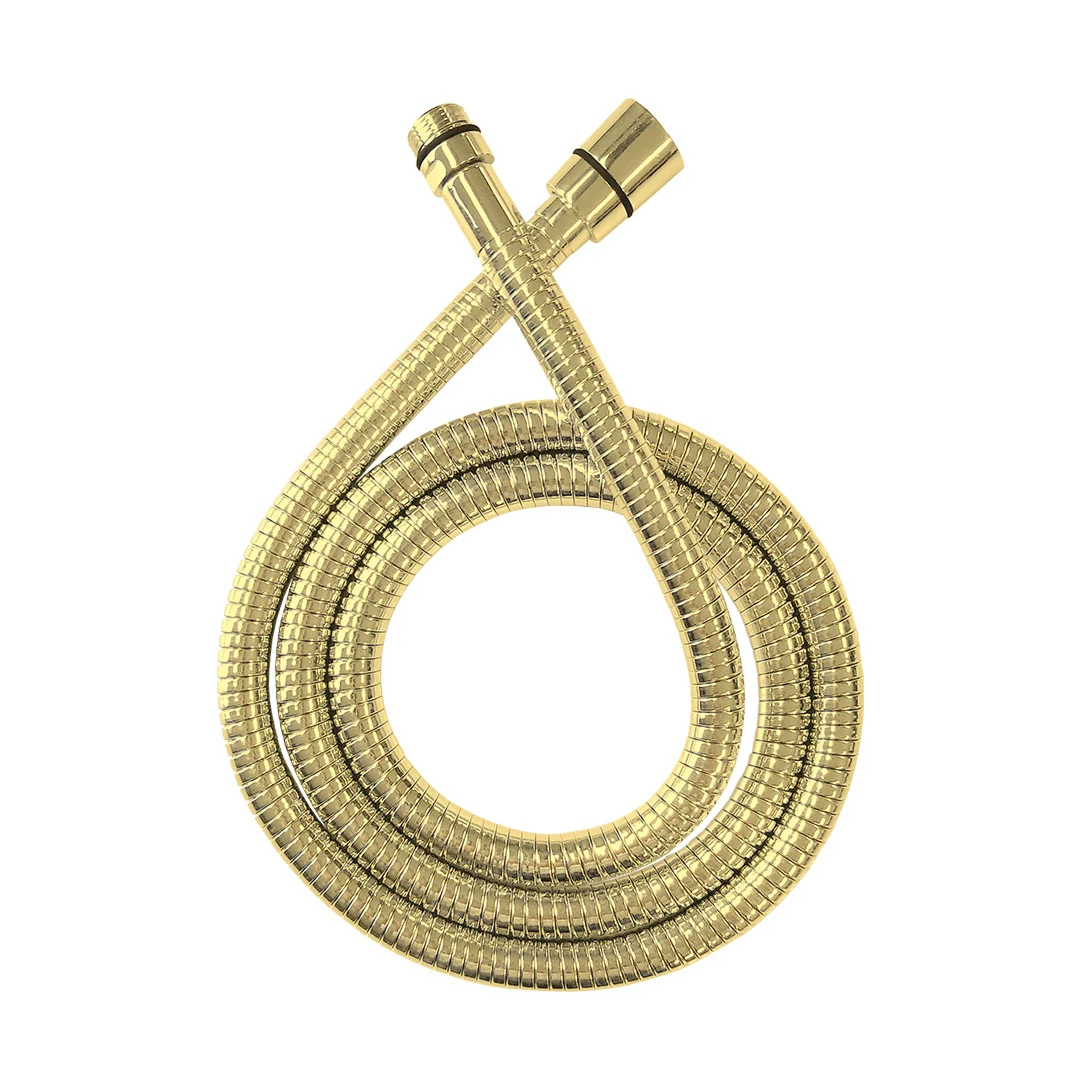 Parisi Hose 3-8 Male Standard Hose - Brushed Brass PVD SP.HO01.46