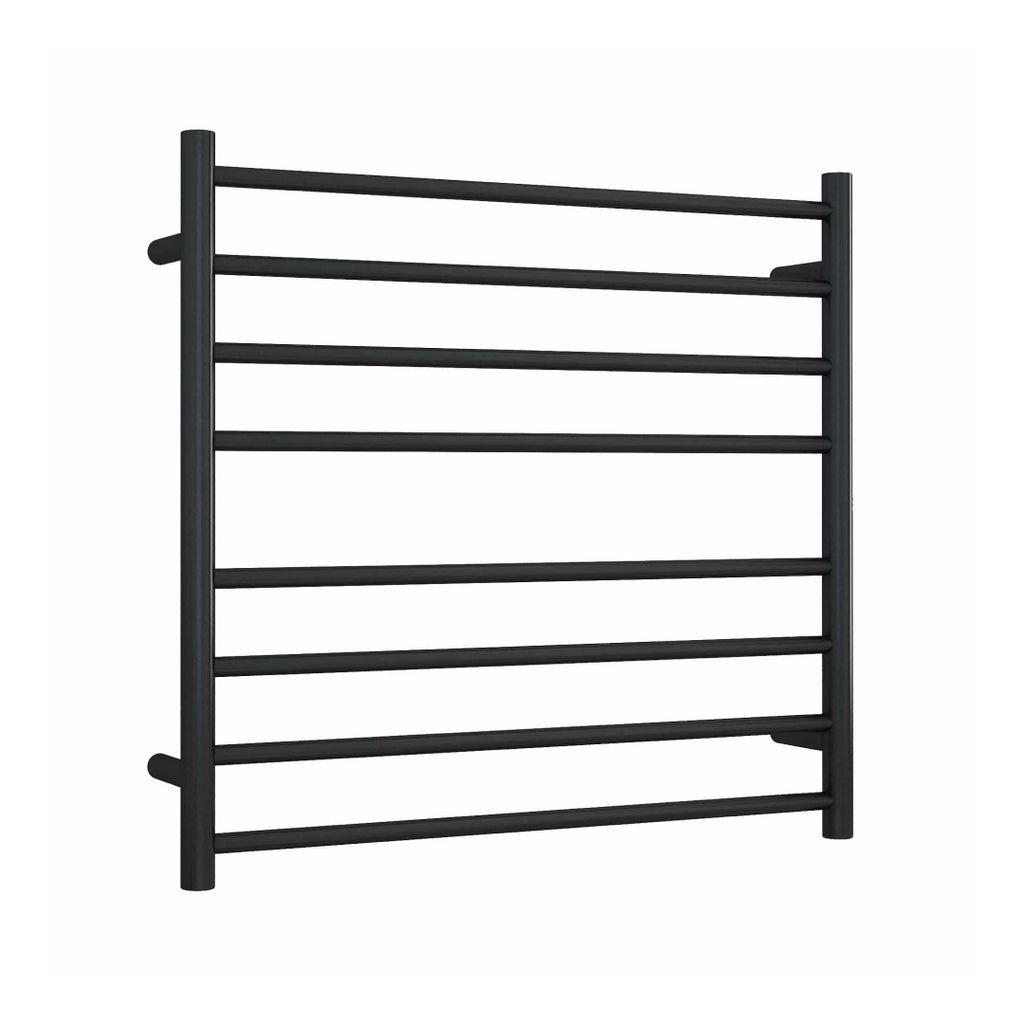 Thermorail240V Round 750 Heated Towel Rail - SR33MB Matte Black