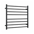 Thermorail240V Round 750 Heated Towel Rail - SR33MB Matte Black