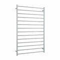 Thermogroup 240V Straight 1000 Round Ladder Heated Towel Rail - SR99M Polished Stainless Steel