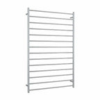 Thermogroup 240V Straight 1000 Round Ladder Heated Towel Rail - SR99M Polished Stainless Steel