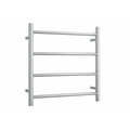 Thermorail 12V Round 550 Ladder Heated Towel Rail - SRB2512 Brushed Stainless Steel