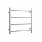 Thermorail 12V Round 550 Ladder Heated Towel Rail - SRB2512 Brushed Stainless Steel