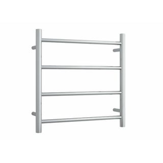 Thermorail 12V Round 550 Ladder Heated Towel Rail - SRB2512 Brushed Stainless Steel