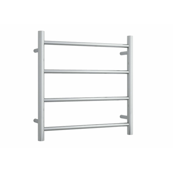 Thermorail 12V Round 550 Ladder Heated Towel Rail - SRB2512 Brushed Stainless Steel