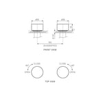 Parisi Stereo Wall Top Assemblies - Fucile - SS.00.CH.50