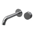 Parisi Stereo Wall Mixer with 190mm Spout (Individual Flanges) - Chrome - SS.01-2RF190C