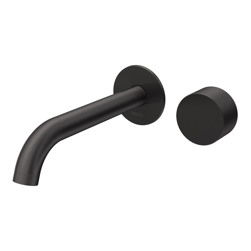 Parisi Stereo Wall Mixer with 190mm Spout (Individual Flanges) - Fucile - SS.01-2RF190C.50