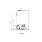 Parisi Stereo In Wall Body for Wall Mixer - SS.05PR-I