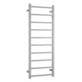 Thermorail 240V Straight 450 Square Ladder Heated Towel Rail - SS19M Polished Stainless Steel