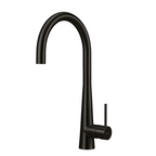 Oliveri Essente SS316 Gooseneck Sink Mixer - Brushed Black - SS31620-BL