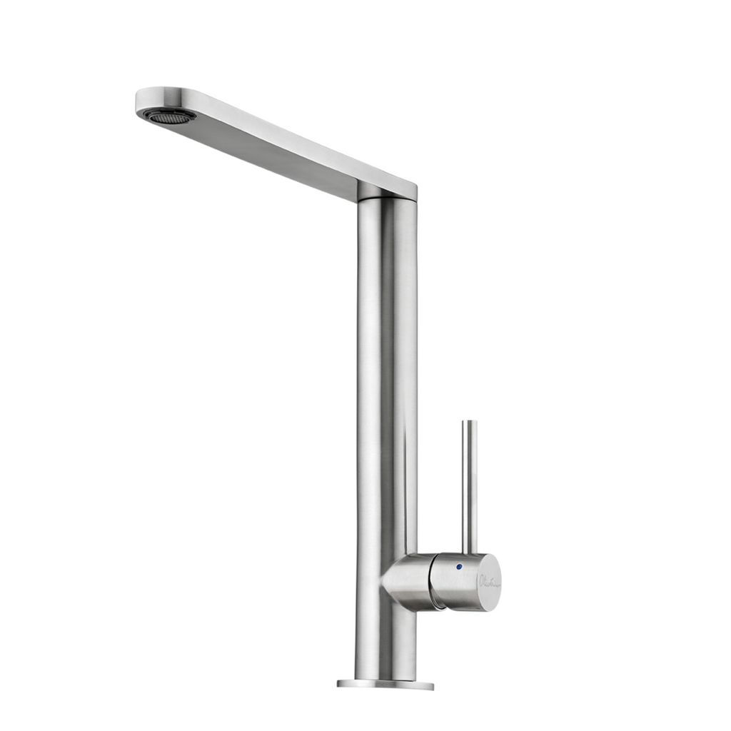 Oliveri Essente Right Angle Sink Mixer - LF 316 Stainless Steel - SS31640