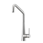 Oliveri Essente SS316 Square Gooseneck Sink Mixer - Natural Stainless Steel - SS31670