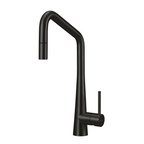Oliveri Essente SS316 Square Gooseneck Pull Out Sink Mixer - Gun Metal - SS31675-GM