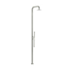 Linkware Elle 316 Stainless Steel Freestanding Twin Shower - Brushed Stainless - SST21602B