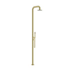 Linkware Elle 316 Stainless Steel Freestanding Twin Shower - Brushed Gold - SST21602BG