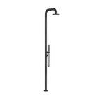 Linkware Elle 316 Stainless Steel Freestanding Twin Shower - Matte Black - SST21602MB
