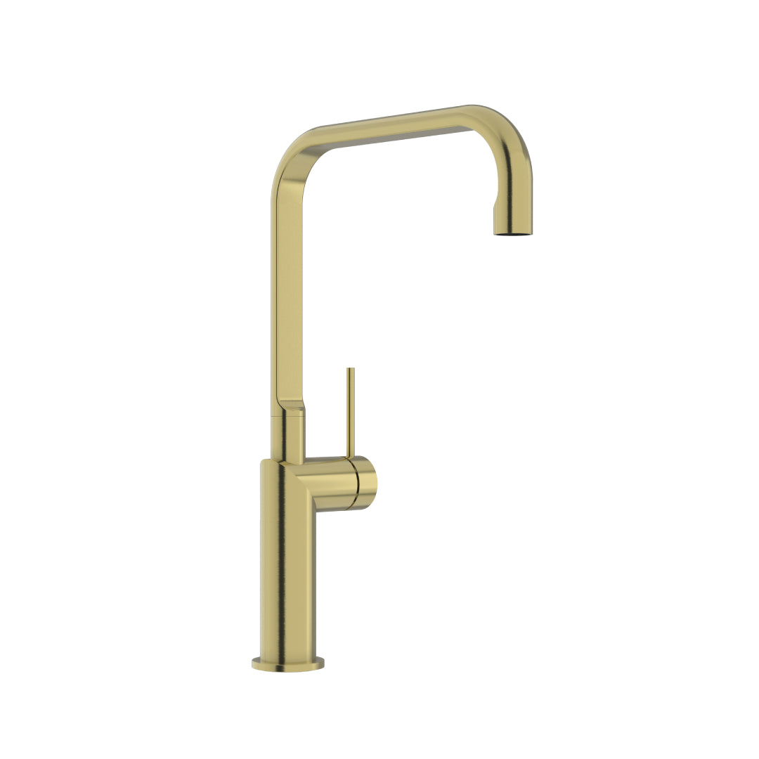 Linkware Elle 316 Stainless Steel Sink Mixer - Brushed Gold - SST672BG