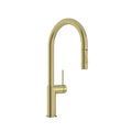 Linkware Elle 316 Stainless Steel Pull-Out Sink Mixer - Brushed Gold - SST673BG