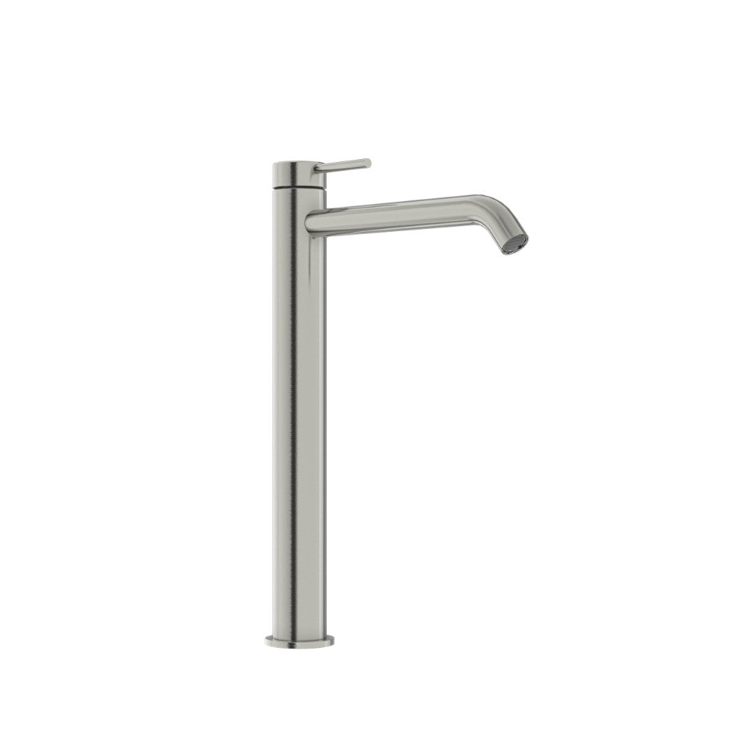 Linkware Elle 316 Stainless Steel Hi-Rise Basin Mixer - Brushed Stainless - SST674B