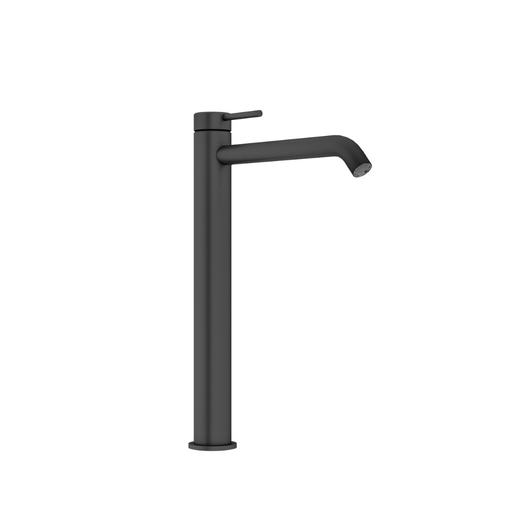 Linkware Elle 316 Stainless Steel Hi-Rise Basin Mixer - Matte Black - SST674MB
