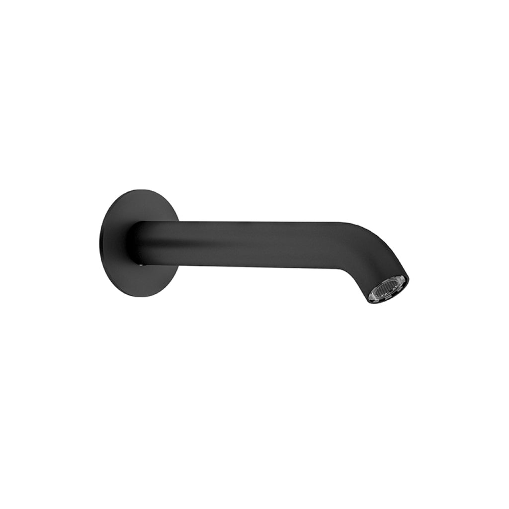 Linkware Elle 316 Stainless Steel Wall Spout - Matte Black - SST678MB-1
