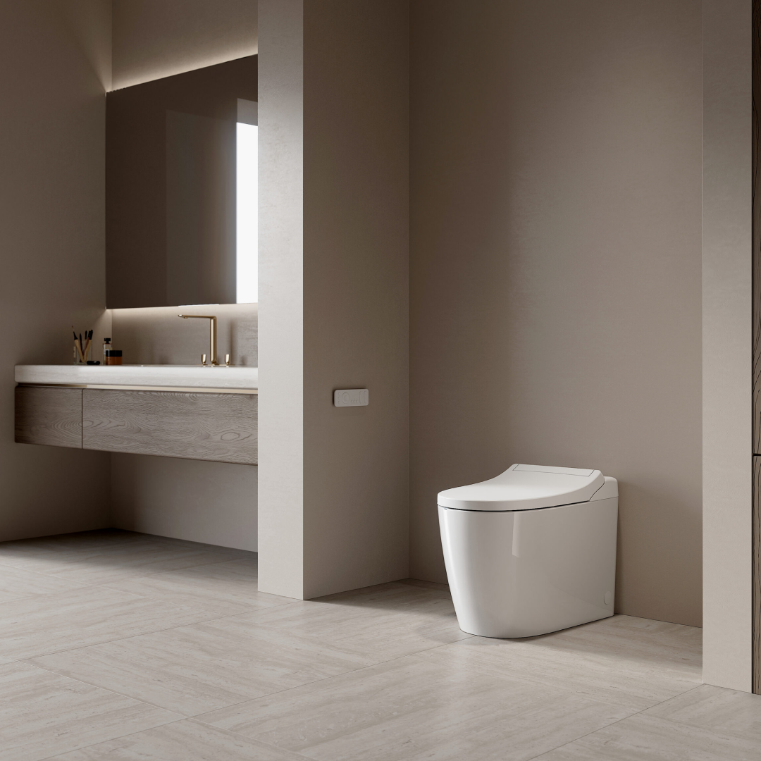 St George Byron Intelligent Toilet Suite - Gloss White ST-ZTT-250