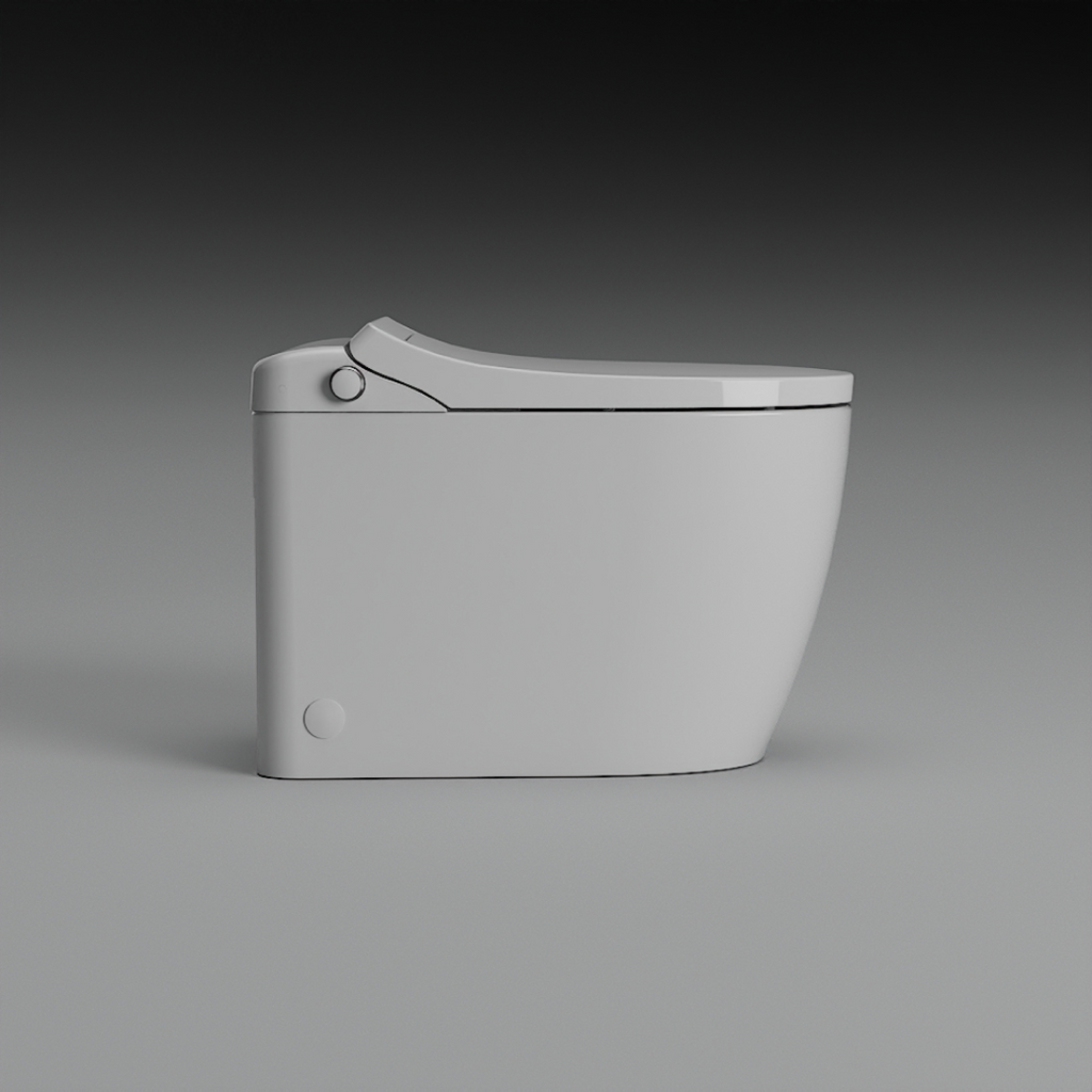 St George Byron Intelligent Toilet Suite - Gloss White ST-ZTT-250