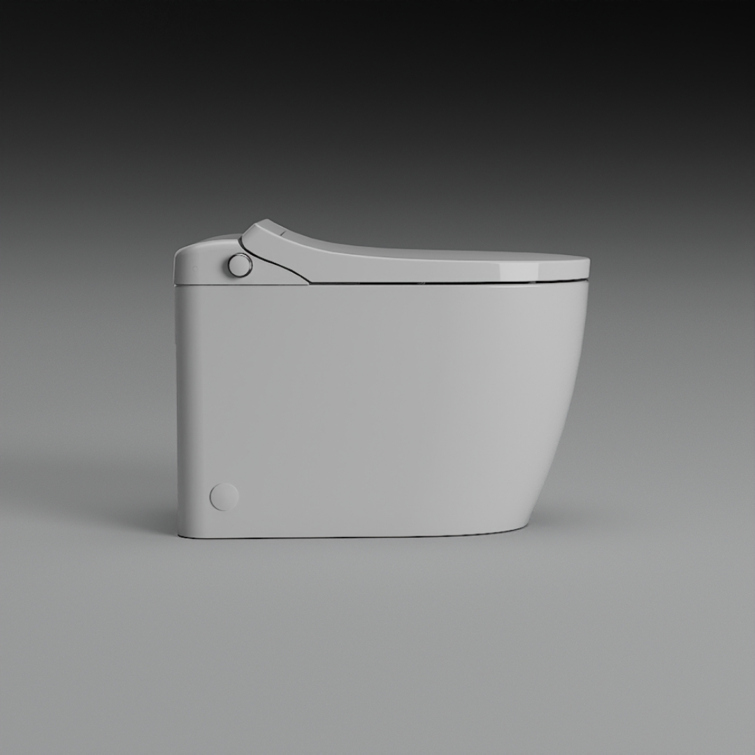 St George Byron Intelligent Toilet Suite - Gloss White ST-ZTT-250