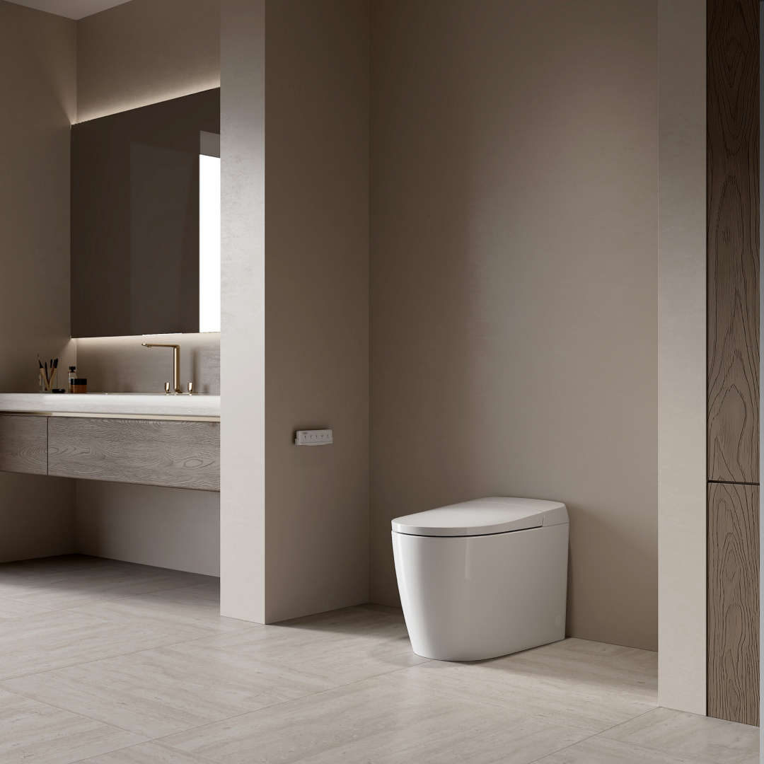 St George Brighton Intelligent Smart Toilet Suite - Gloss White ST-ZTT-400