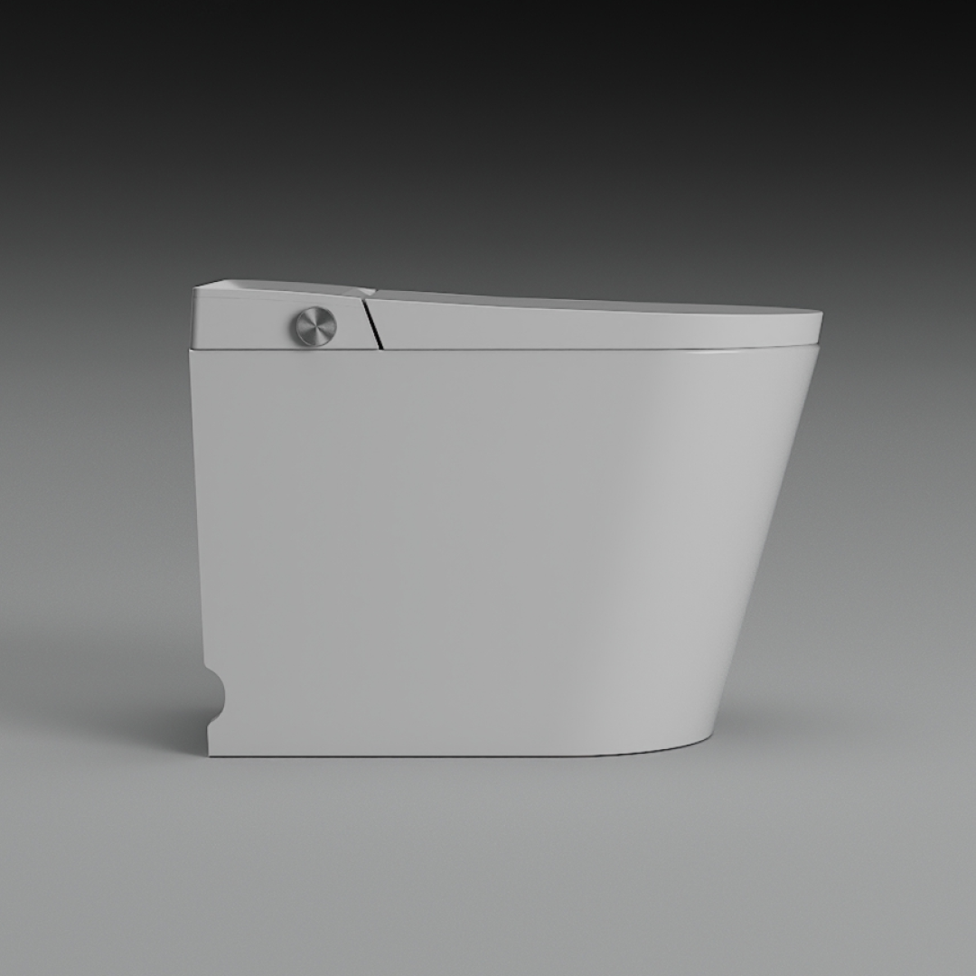 St George Coogee Intelligent Toilet Suite - Gloss White ST-ZTT-450