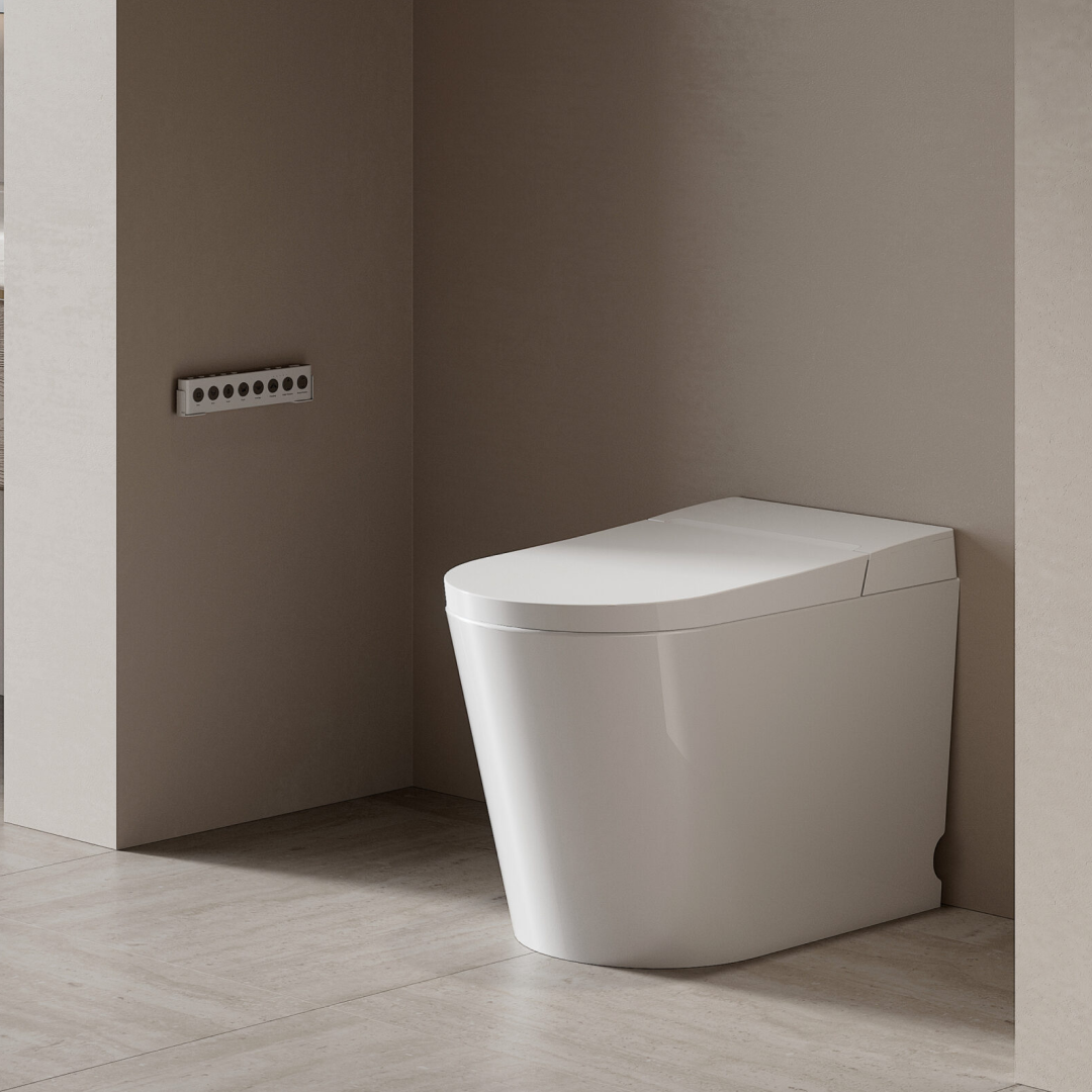 St George Coogee Intelligent Toilet Suite - Gloss White ST-ZTT-450