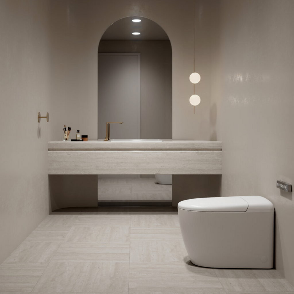 St George Mosman Intelligent Toilet Suite - Gloss White ST-ZTT-500