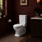 Turner Hastings Stafford Back to Wall Toilet Suite - Gloss White with Chrome Hinges ST675BTW-GW