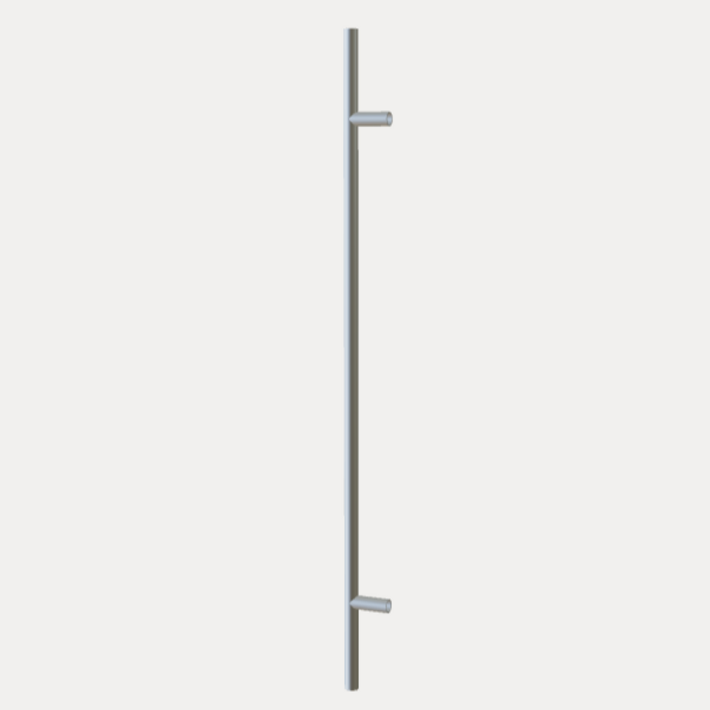 Sussex Stihlo 24V 1150mm Heated Towel Rail - Matt Chrome - STHTR1150-10