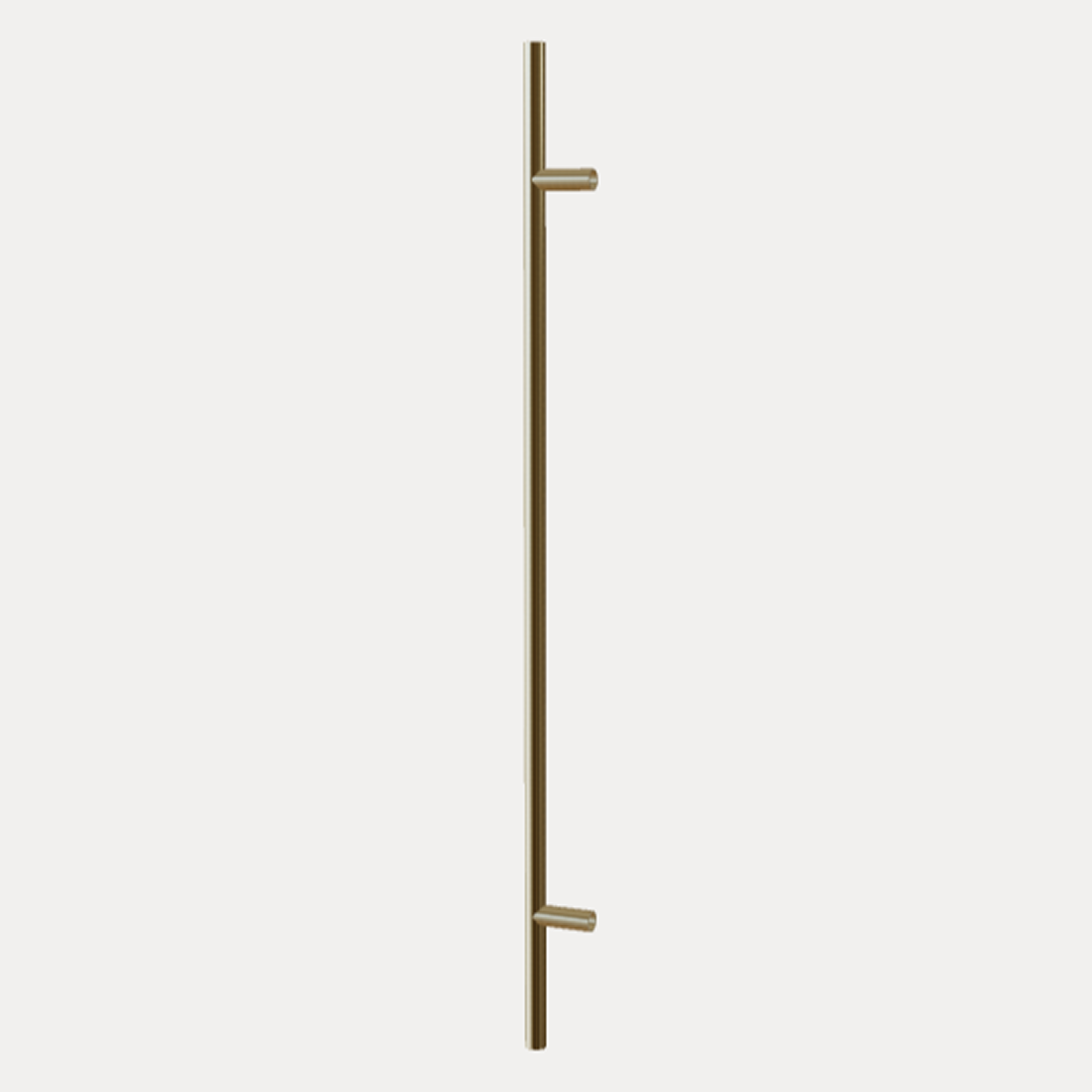 Sussex Stihlo 24V 1150mm Heated Towel Rail - Tumbled Brass - STHTR1150-23