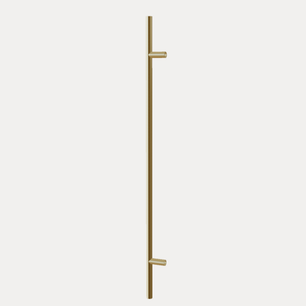 Sussex Stihlo 24V 1150mm Heated Towel Rail - Brushed Pure Gold - STHTR1150-60