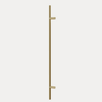 Sussex Stihlo 24V 1150mm Heated Towel Rail - Brushed Pure Gold - STHTR1150-60