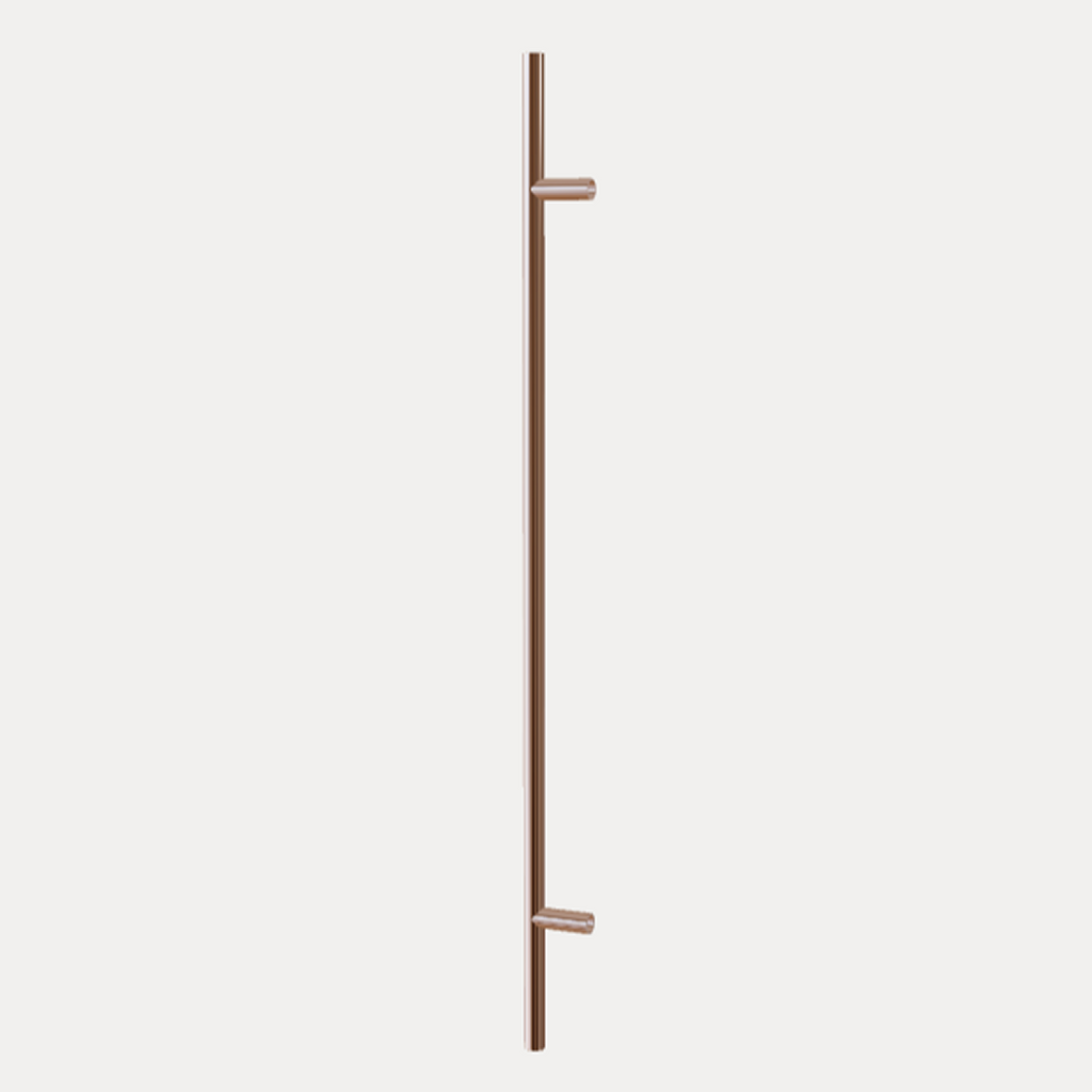 Sussex Stihlo 24V 1150mm Heated Towel Rail - Silk Rose Gold - STHTR1150-65