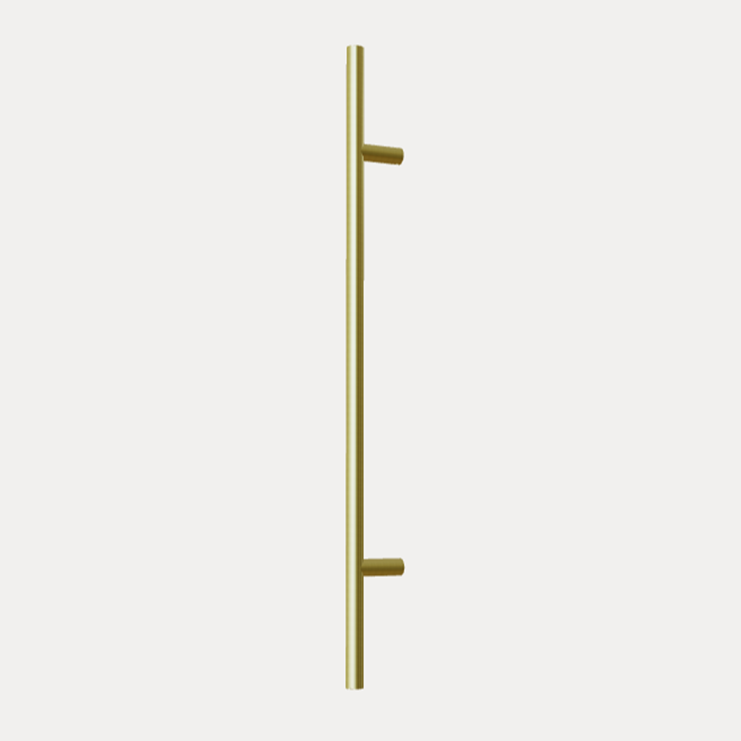 Sussex Stihlo 24V 900mm Heated Towel Rail - Brushed Platinum Gold - STHTR900-63