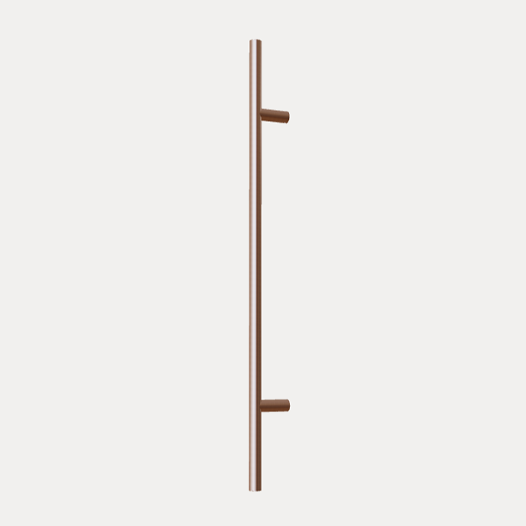 Sussex Stihlo 24V 900mm Heated Towel Rail - Brushed Silk Rose Gold - STHTR900-66
