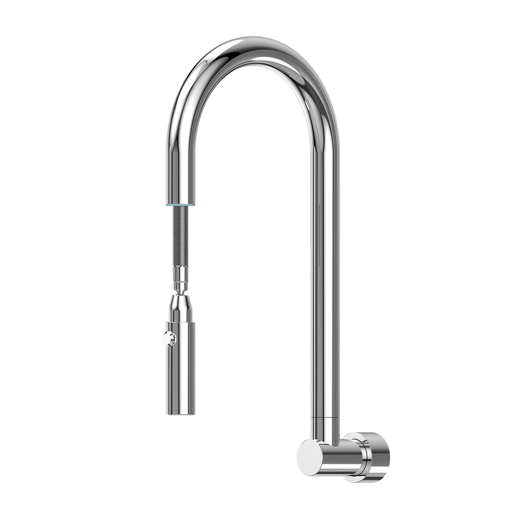 Suprema Xpressfit Retractable Wall Spout - Polished Chrome SUP800RLS_CP