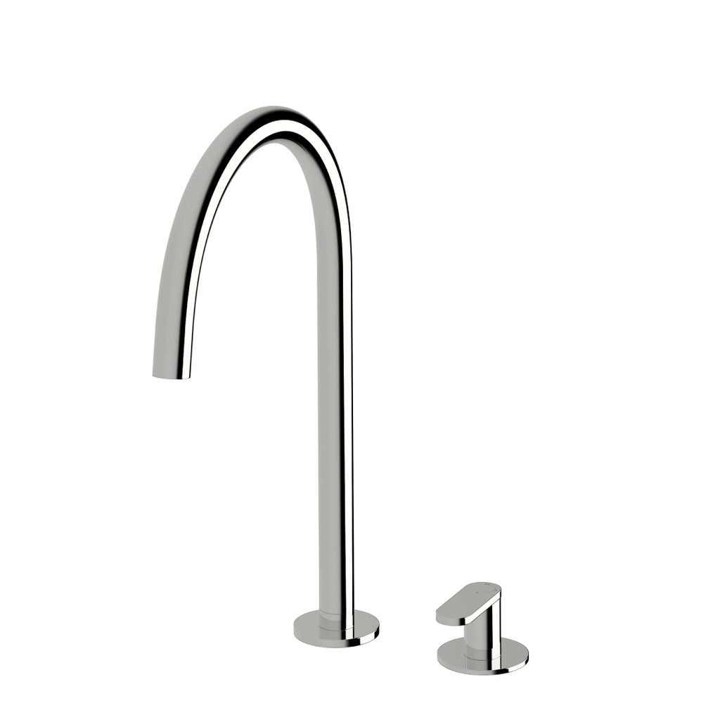 Sussex Duet High Basin Mixer Set - Chrome - DBSHMSH