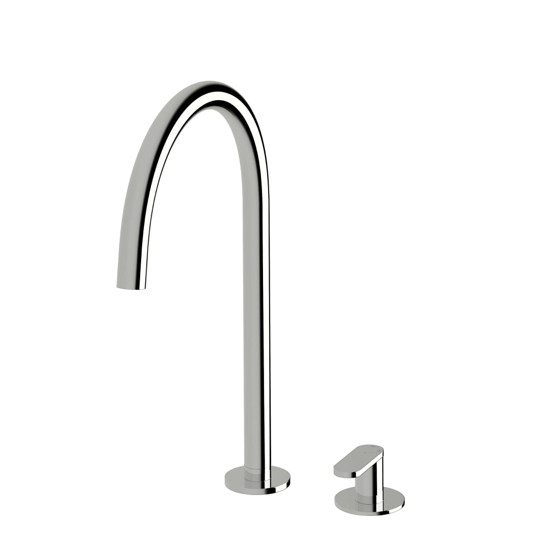 Sussex Duet High Basin Mixer Set - Chrome - DBSHMSH