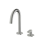 Sussex Duet Low Basin Mixer Set - Chrome - DBSHMSL