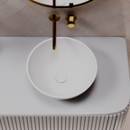 Pietra Bianca Sarah Above Counter Basin - Charcoal - PB3015-C