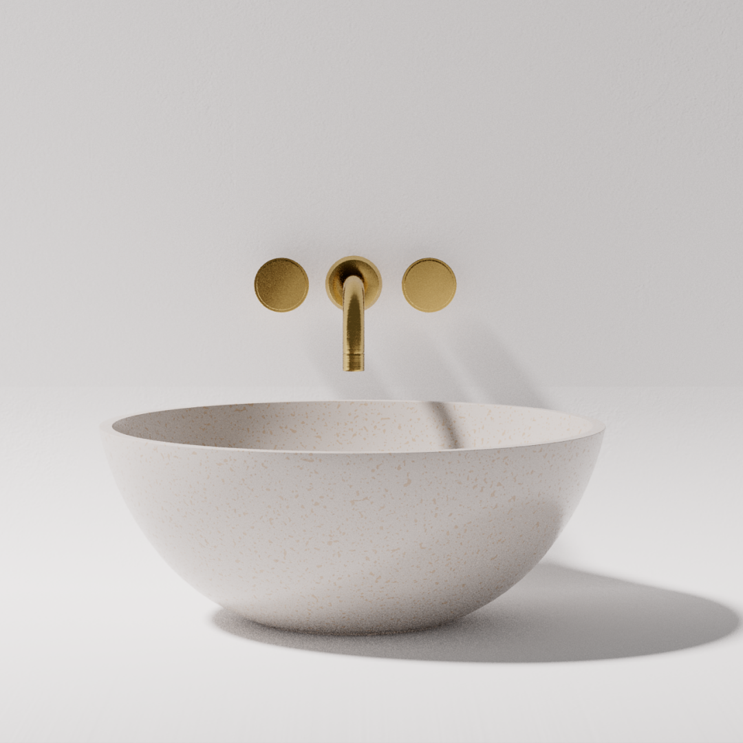 Pietra Bianca Sarah Above Counter Basin - Charcoal - PB3015-C