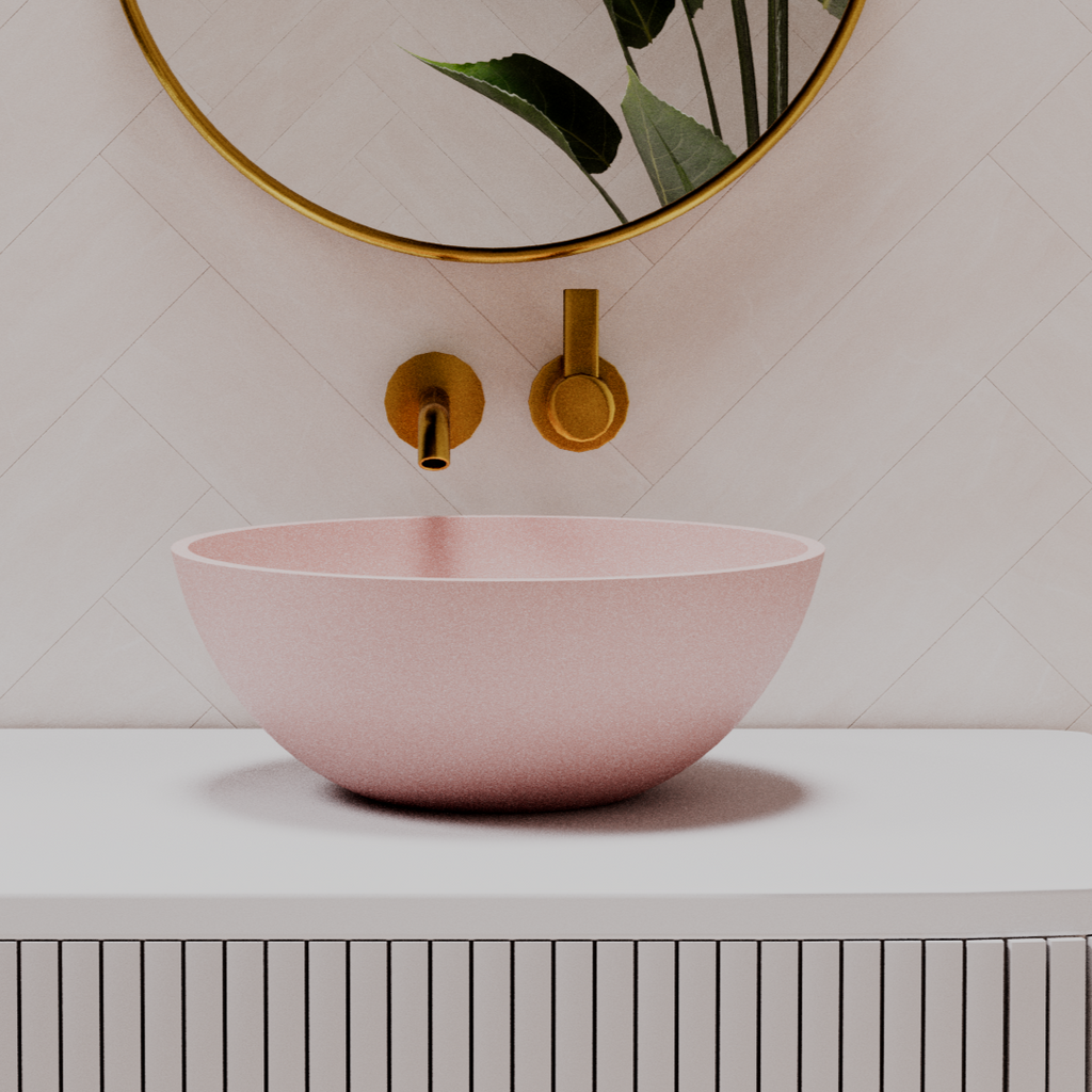 Pietra Bianca Sarah Above Counter Basin - Charcoal - PB3015-C